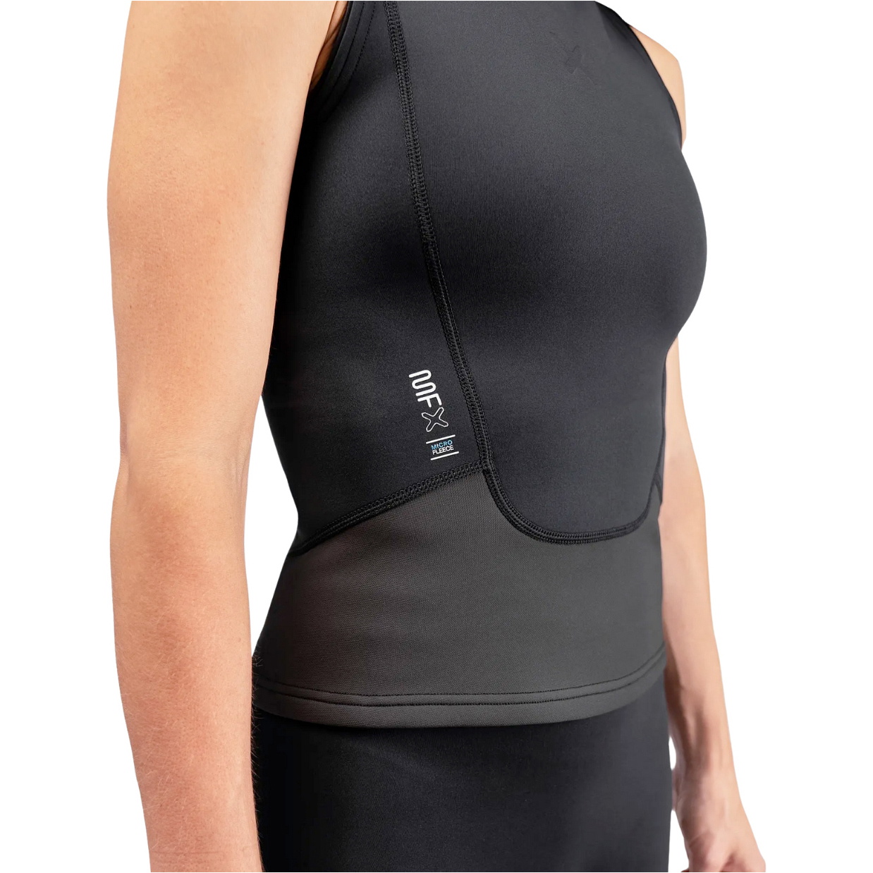 Zhik Womens Microfleece X Ærmeløs Top VST-0580-W-BLK - Black